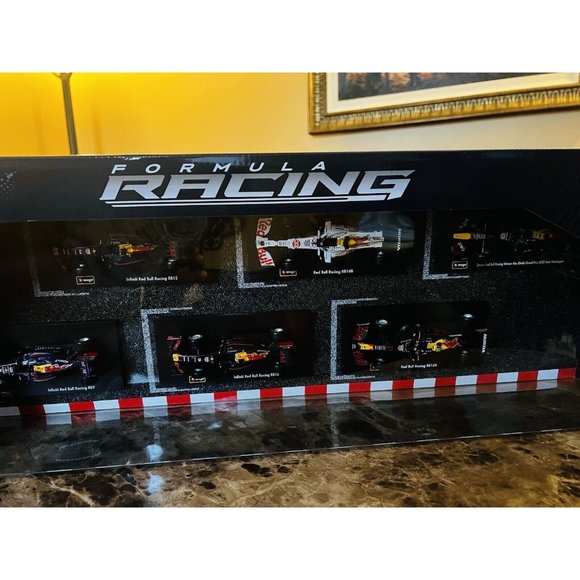 RARE Oracle Red Bull Racing Formula 1 F1 1:43 Scale Die Cast Metal 6 PACK - Picture 8 of 16
